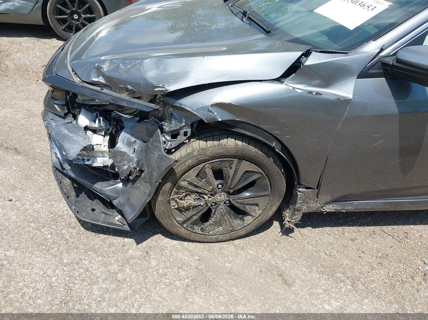 2018 Honda Civic VIN SHHFK7H57JU416092 IAAI salvage auction — LEFT FRONT, Salvage Title, sold $3,950 on 2026-07-14 (photo 6)