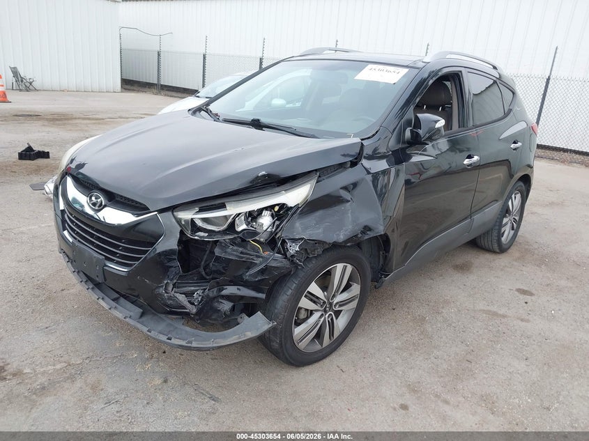 2015 Hyundai Tucson VIN KM8JU3AG7FU041213 IAAI salvage auction — LEFT FRONT, Salvage Title, sold $1,475 on 2026-07-13 (photo 6)