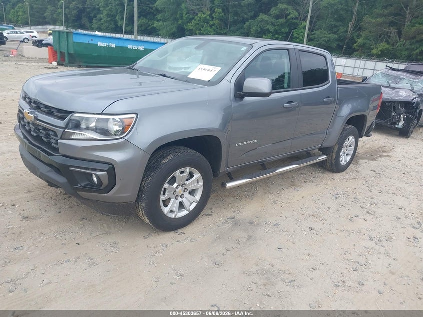 2022 Chevrolet Colorado VIN 1GCGSCEN1N1189399 IAAI salvage auction — FRONT END, Salvage Title, sold $9,000 on 2026-07-30 (photo 2)