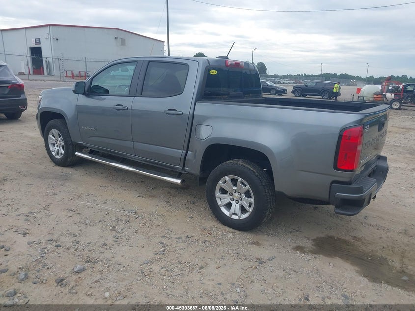 2022 Chevrolet Colorado VIN 1GCGSCEN1N1189399 IAAI salvage auction — FRONT END, Salvage Title, sold $9,000 on 2026-07-30 (photo 3)
