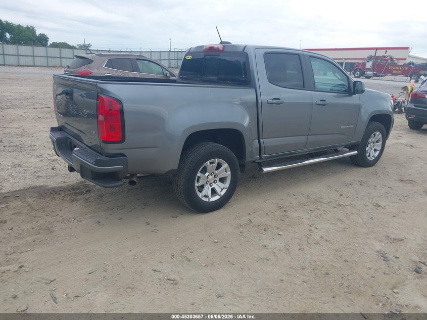 2022 Chevrolet Colorado VIN 1GCGSCEN1N1189399 IAAI salvage auction — FRONT END, Salvage Title, sold $9,000 on 2026-07-30 (photo 4)