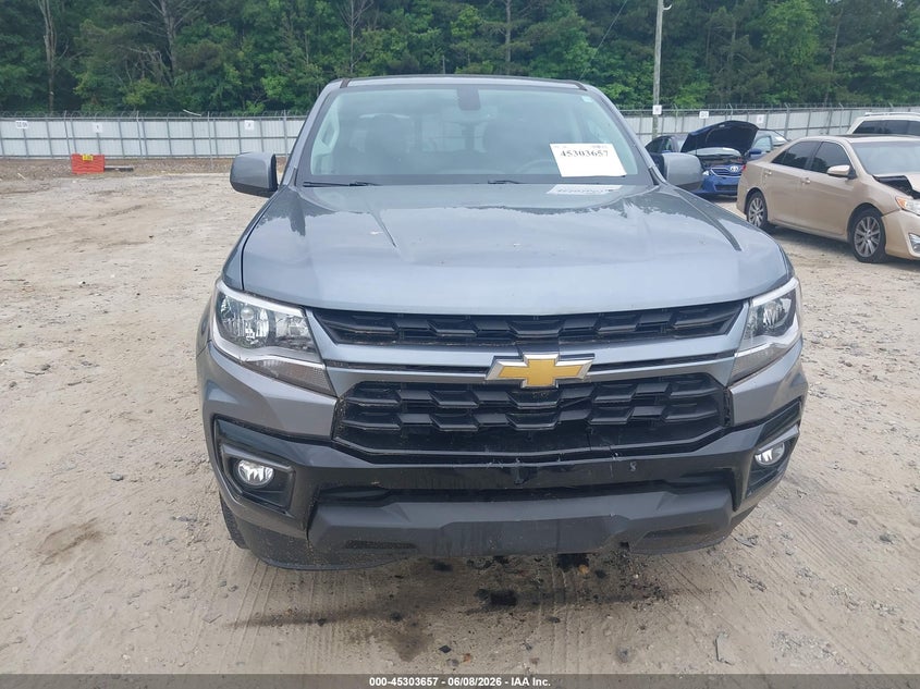 2022 Chevrolet Colorado VIN 1GCGSCEN1N1189399 IAAI salvage auction — FRONT END, Salvage Title, sold $9,000 on 2026-07-30 (photo 6)