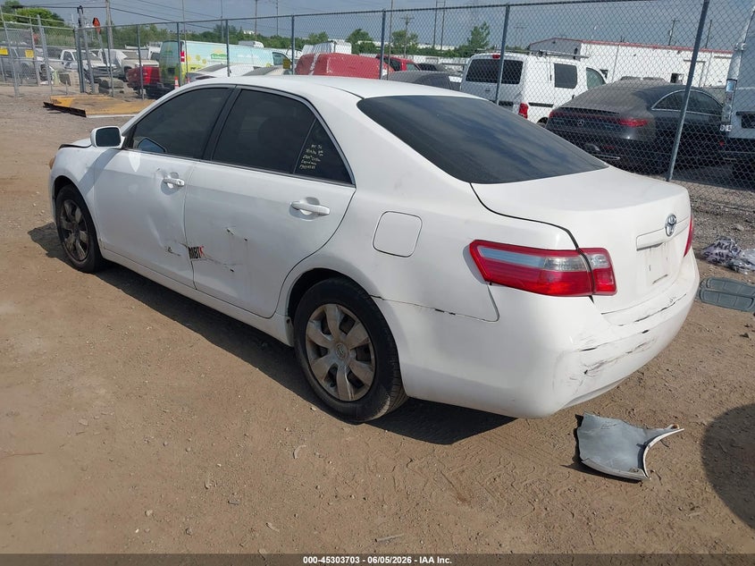 2007 Toyota Camry VIN JTNBE46K673083853 IAAI salvage auction — RIGHT FRONT, Salvage - Dealer Only (Ohio), sold $750 on 2026-07-16 (photo 3)