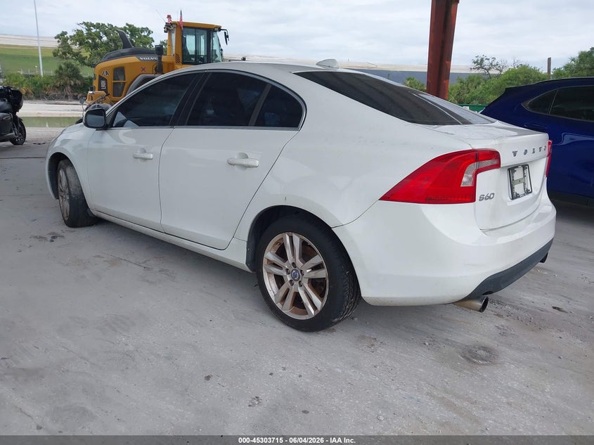 2013 Volvo S60 VIN YV1612FS4D2181040 IAAI salvage auction — NORMAL WEAR, Clear (Florida), sold $475 on 2026-07-07 (photo 3)