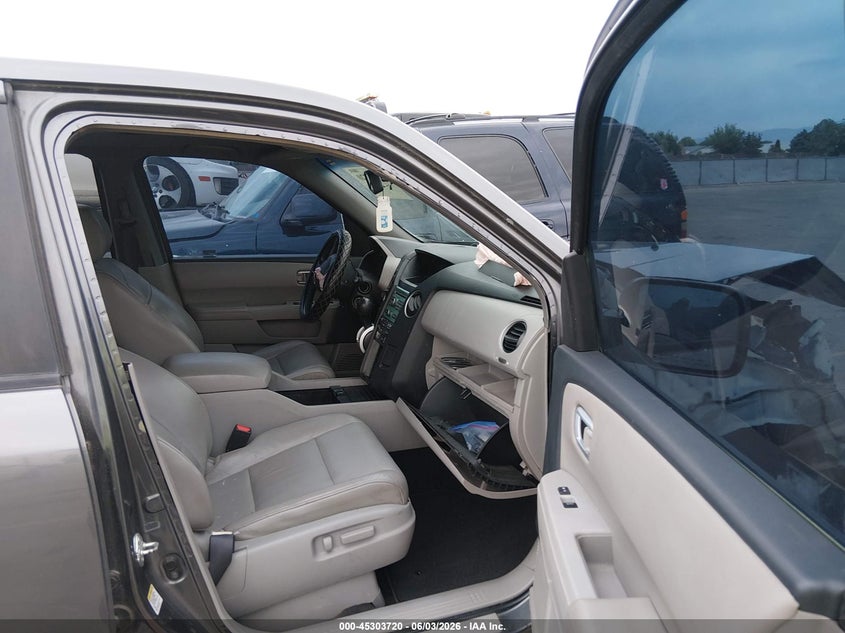 2011 Honda Pilot VIN 5FNYF4H59BB063076 IAAI salvage auction — FRONT END, Clear (Montana), sold $1,400 on 2026-07-24 (photo 5)