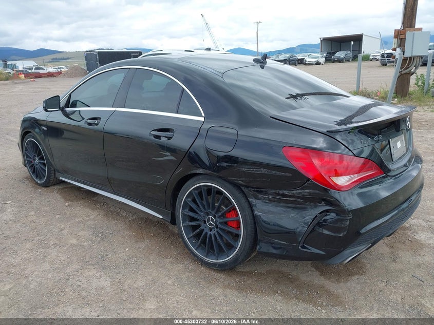 2014 Mercedes-benz VIN WDDSJ5CB3EN135151 IAAI salvage auction — REAR END, Salvage (Montana), sold $7,300 on 2026-08-02 (photo 3)