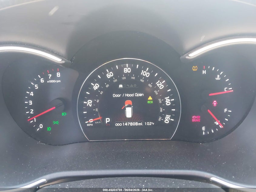 2014 Kia Sorento VIN 5XYKW4A75EG494660 IAAI salvage auction — REAR END, Salvage Title, sold $2,100 on 2026-07-09 (photo 7)