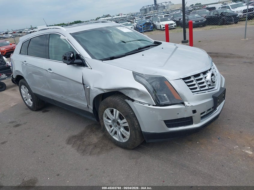 2014 Cadillac Srx VIN 3GYFNEE31ES686202 IAAI salvage auction — FRONT & REAR, Salvage Title, sold $400 on 2026-07-27 (photo 1)
