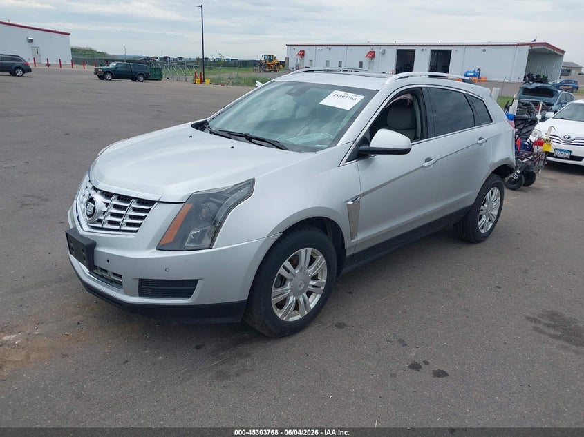 2014 Cadillac Srx VIN 3GYFNEE31ES686202 IAAI salvage auction — FRONT & REAR, Salvage Title, sold $400 on 2026-07-27 (photo 2)