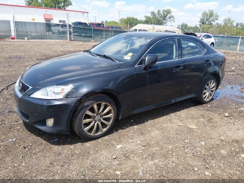 2008 Lexus Is VIN JTHCK262482020343 IAAI salvage auction — FRONT END, Salvage (Ohio), sold $500 on 2026-07-08 (photo 2)