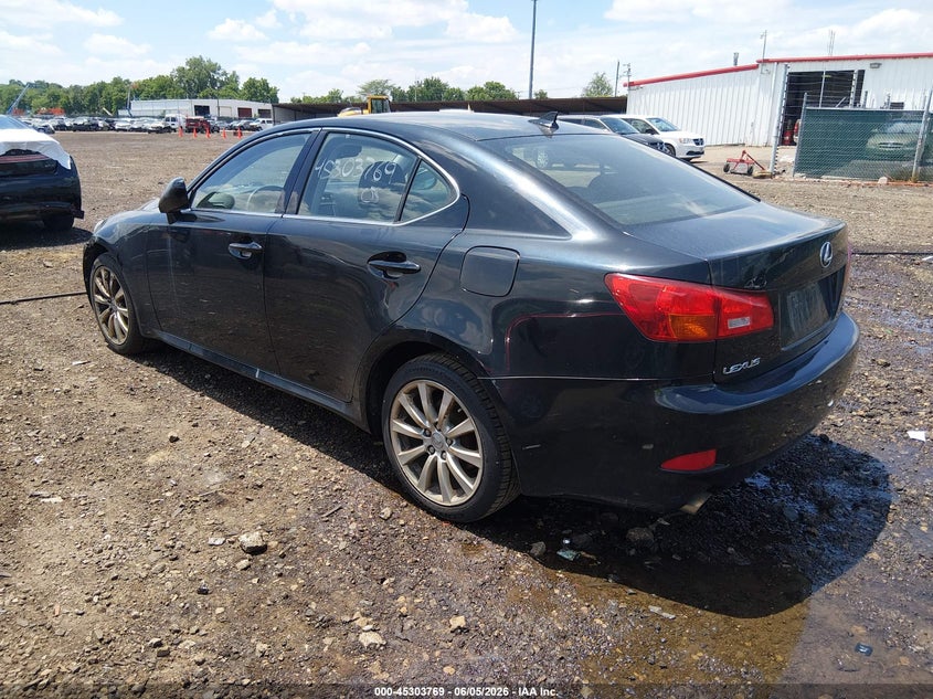 2008 Lexus Is VIN JTHCK262482020343 IAAI salvage auction — FRONT END, Salvage (Ohio), sold $500 on 2026-07-08 (photo 3)