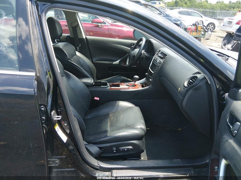 2008 Lexus Is VIN JTHCK262482020343 IAAI salvage auction — FRONT END, Salvage (Ohio), sold $500 on 2026-07-08 (photo 5)