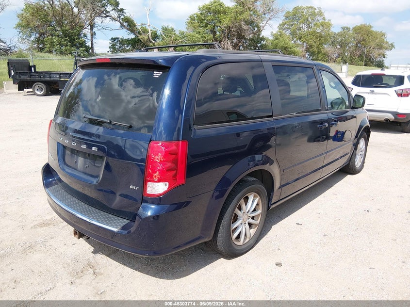 2014 Dodge Caravan VIN 2C4RDGCG2ER405495 IAAI salvage auction — REAR END, Salvage Title, sold $550 on 2026-07-23 (photo 4)