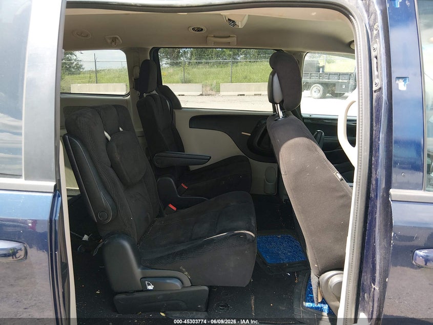 2014 Dodge Caravan VIN 2C4RDGCG2ER405495 IAAI salvage auction — REAR END, Salvage Title, sold $550 on 2026-07-23 (photo 8)