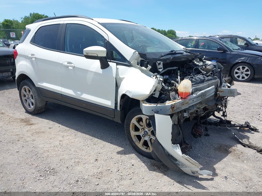 2019 Ford Ecosport VIN MAJ6S3GL3KC271289 IAAI salvage auction — FRONT END, Salvage Title, sold $400 on 2026-07-09 (photo 1)