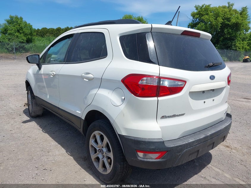 2019 Ford Ecosport VIN MAJ6S3GL3KC271289 IAAI salvage auction — FRONT END, Salvage Title, sold $400 on 2026-07-09 (photo 3)