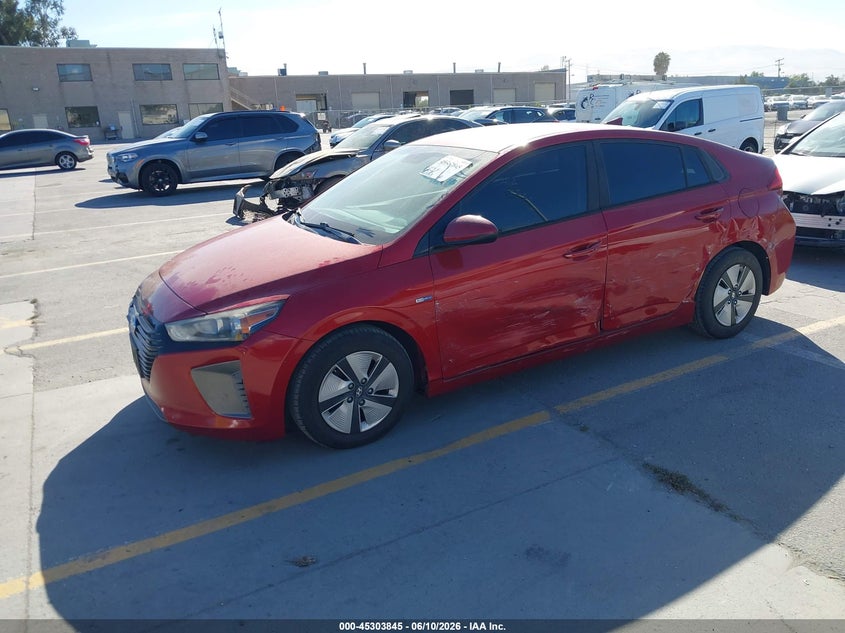 2019 Hyundai Ioniq VIN KMHC65LC5KU140227 IAAI salvage auction — LEFT SIDE, Salvage (California), sold $1,500 on 2026-07-06 (photo 2)