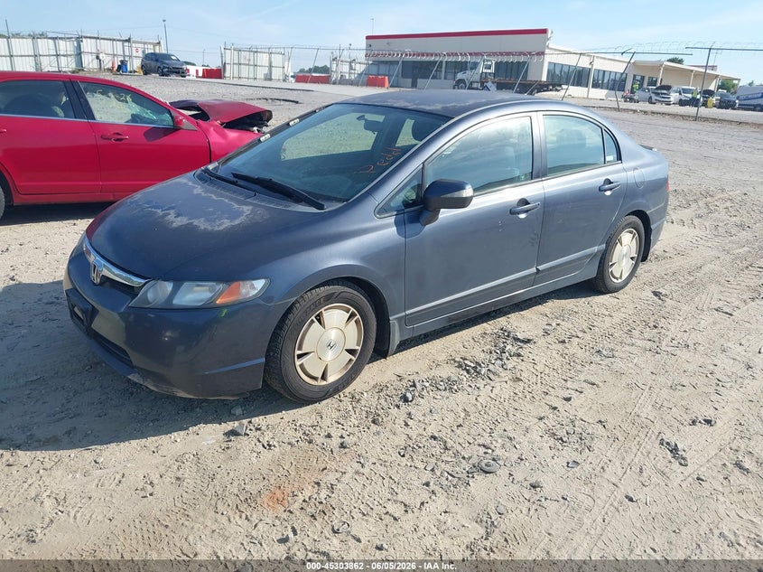 2006 Honda Civic hybrid VIN JHMFA36256S027966 IAAI salvage auction — NORMAL WEAR, Clear (Georgia), sold $250 on 2026-07-09 (photo 2)
