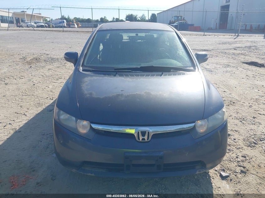 2006 Honda Civic hybrid VIN JHMFA36256S027966 IAAI salvage auction — NORMAL WEAR, Clear (Georgia), sold $250 on 2026-07-09 (photo 6)