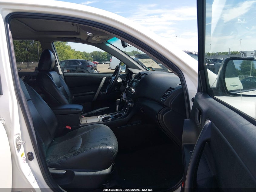 2012 Toyota Highlander VIN 5TDBK3EH9CS103650 IAAI salvage auction — FRONT END, Salvage Title, sold $3,000 on 2026-07-24 (photo 5)