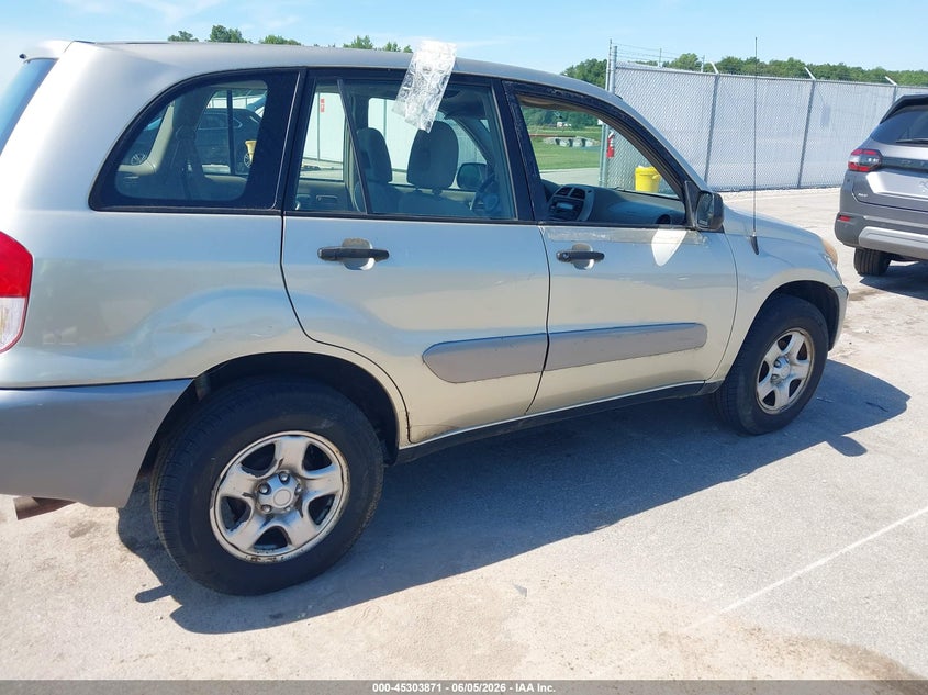 2003 Toyota Rav4 VIN JTEGH20V330110667 IAAI salvage auction — NORMAL WEAR, Clear (Indiana), sold $425 on 2026-07-16 (photo 6)
