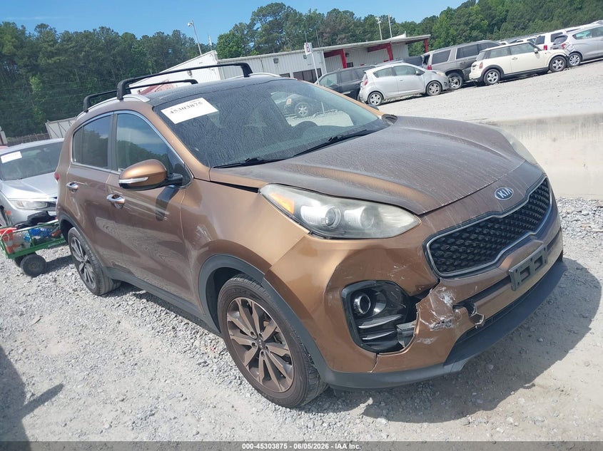 2017 Kia Sportage VIN KNDPN3AC2H7094850 IAAI salvage auction — ALL OVER, Salvage (Georgia), sold $2,200 on 2026-07-28 (photo 1)