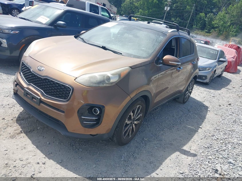 2017 Kia Sportage VIN KNDPN3AC2H7094850 IAAI salvage auction — ALL OVER, Salvage (Georgia), sold $2,200 on 2026-07-28 (photo 2)