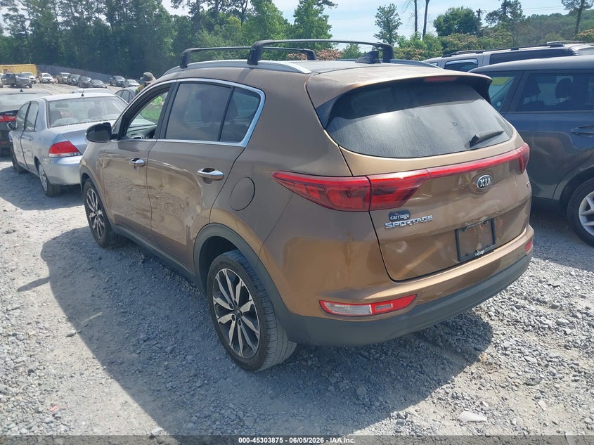 2017 Kia Sportage VIN KNDPN3AC2H7094850 IAAI salvage auction — ALL OVER, Salvage (Georgia), sold $2,200 on 2026-07-28 (photo 3)