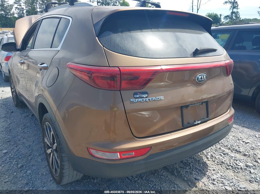 2017 Kia Sportage VIN KNDPN3AC2H7094850 IAAI salvage auction — ALL OVER, Salvage (Georgia), sold $2,200 on 2026-07-28 (photo 6)