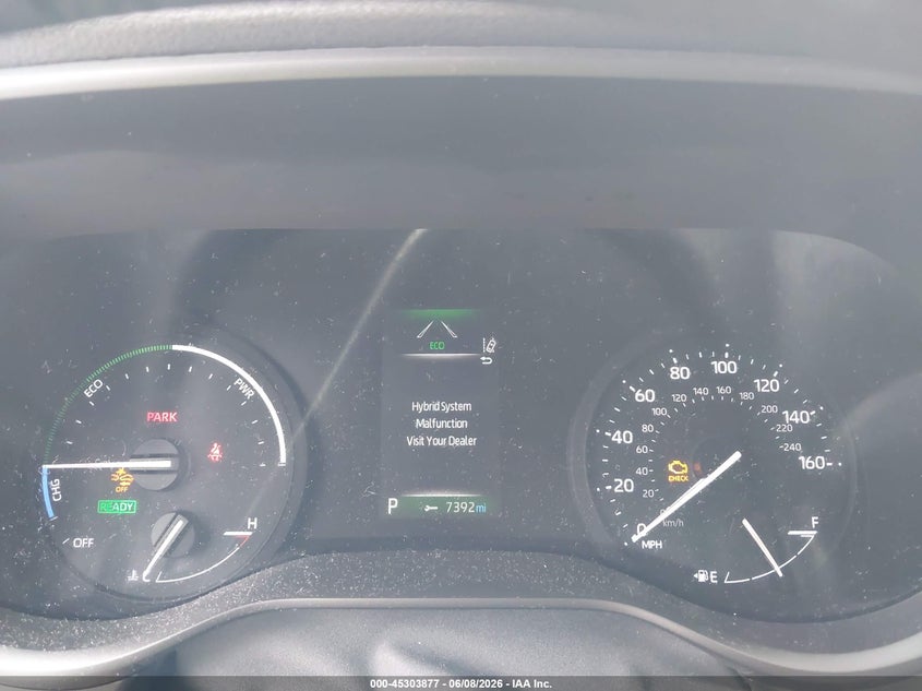 2022 Toyota Sienna VIN 5TDJRKEC2NS104910 IAAI salvage auction — FRONT END, Salvage (Indiana), sold $18,350 on 2026-07-30 (photo 7)