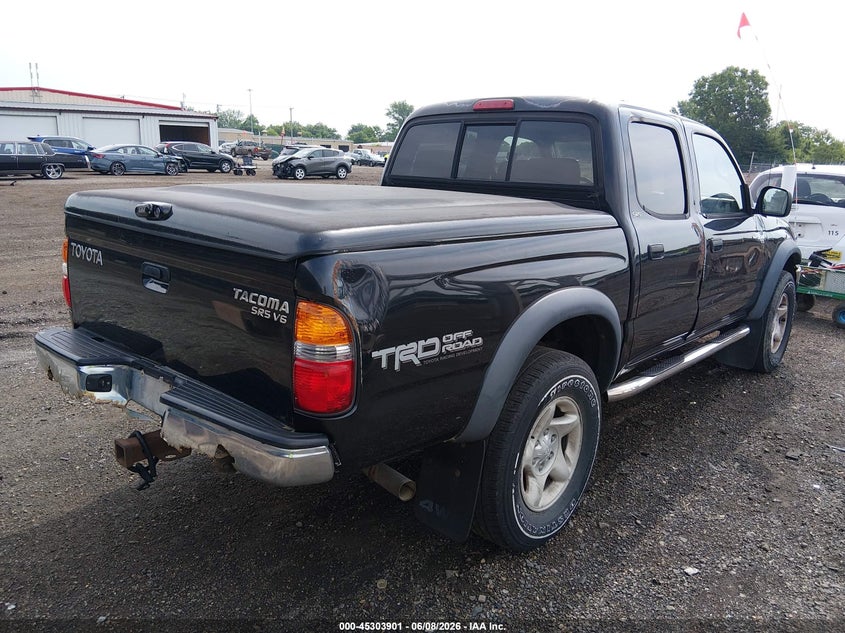 2002 Toyota Tacoma VIN 5TEHN72N72Z066795 IAAI salvage auction — NORMAL WEAR, Original (Ohio), sold $2,000 on 2026-07-22 (photo 4)