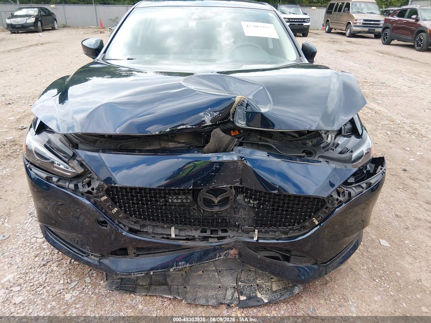 2018 Mazda 6 VIN JM1GL1UM1J1335403 IAAI salvage auction — FRONT END, Salvage Title, sold $1,200 on 2026-07-11 (photo 6)
