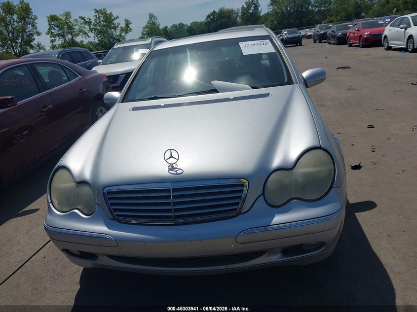 2004 Mercedes-benz C class VIN WDBRF61JX4A600961 IAAI salvage auction — ELECTRICAL, Salvage (Ohio), sold $325 on 2026-07-07 (photo 6)