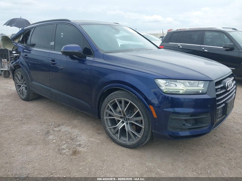 2019 Audi Q7 VIN WA1VAAF74KD038835 IAAI salvage auction — FRONT & REAR, Salvage (Texas), sold $2,050 on 2026-07-29 (photo 1)