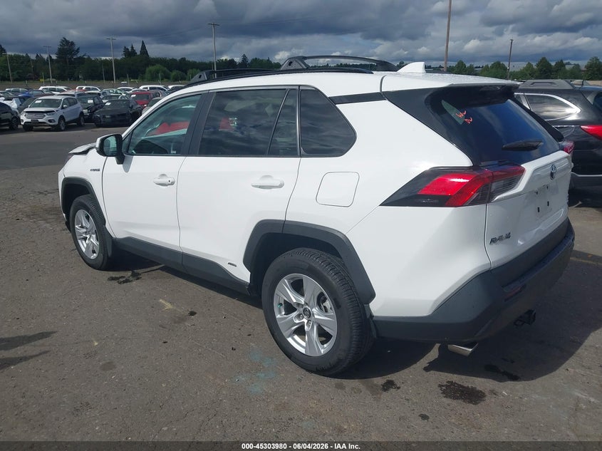 2020 Toyota Rav 4 VIN 2T3RWRFV5LW055556 IAAI salvage auction — RIGHT FRONT, Salvage (Oregon), sold $8,200 on 2026-07-31 (photo 3)