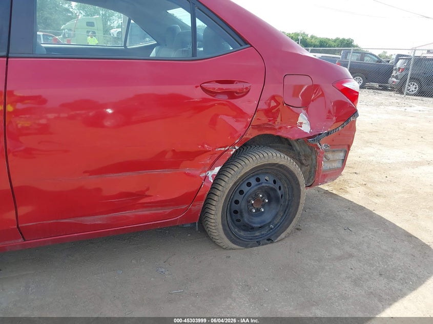 2014 Toyota Corolla VIN 5YFBURHE6EP057107 IAAI salvage auction — LEFT SIDE, Salvage Title, sold $2,725 on 2026-07-14 (photo 6)