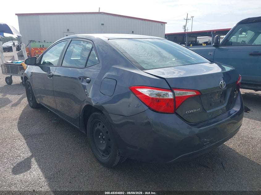 2016 Toyota Corolla VIN 5YFBURHE2GP433143 IAAI salvage auction — REAR END, Salvage Title, sold $2,050 on 2026-07-21 (photo 3)