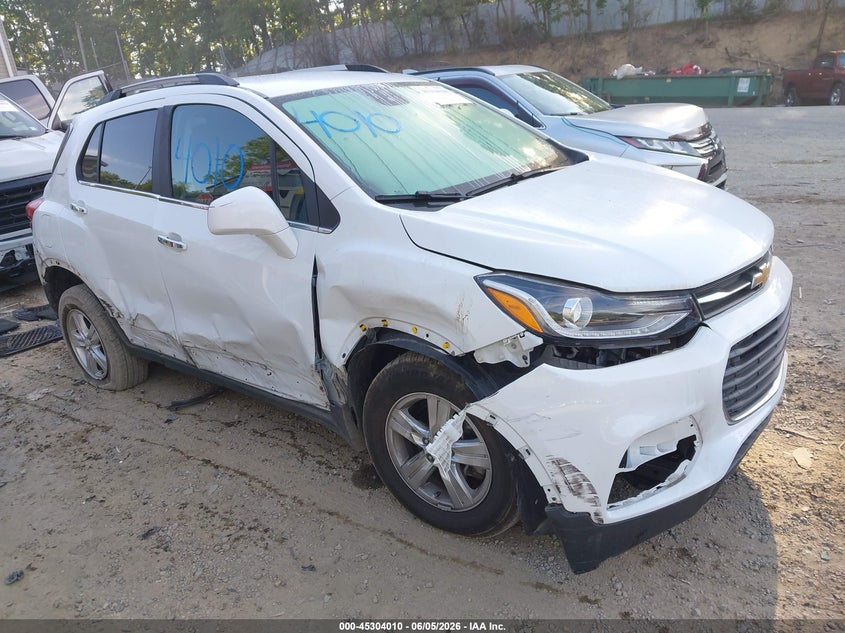 2020 Chevrolet Trax VIN KL7CJPSB5LB004066 IAAI salvage auction — RIGHT FRONT, Salvage (Pennsylvania), sold $1,350 on 2026-07-28 (photo 1)