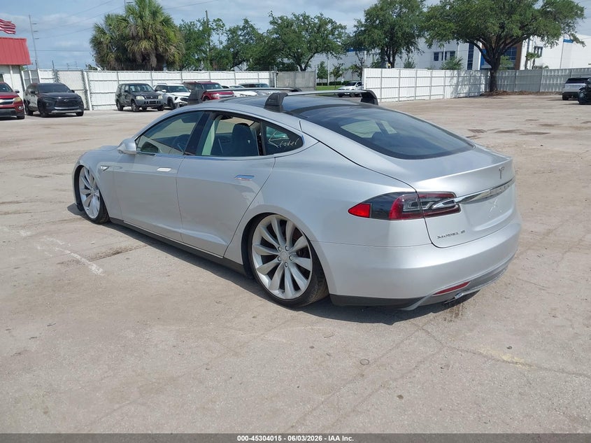 2013 Tesla Model s VIN 5YJSA1CN4DFP04115 IAAI salvage auction — FRONT END, Salvage Title, sold $2,350 on 2026-07-29 (photo 3)