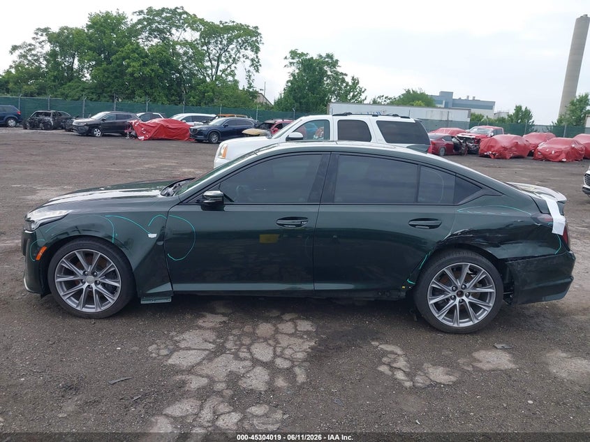 2020 Cadillac Ct5 VIN 1G6DU5RK0L0132755 IAAI salvage auction — SIDE, Salvage Title, sold $8,200 on 2026-07-24 (photo 6)