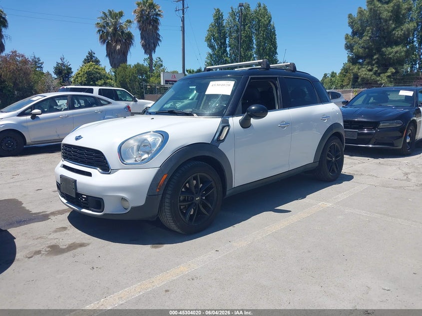 2012 Mini VIN WMWZC3C52CWP20048 IAAI salvage auction — NORMAL WEAR, Salvage Title - Dealer (California), sold $525 on 2026-07-13 (photo 2)