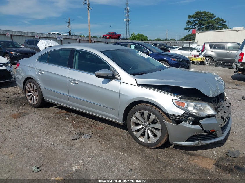 2012 Volkswagen Passat cc VIN WVWMP7AN7CE534104 IAAI salvage auction — FRONT END, Salvage Title, sold $325 on 2026-07-08 (photo 1)