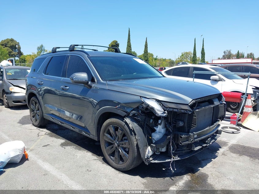 2024 Hyundai Palisade VIN KM8R34GE2RU745101 — IAAI salvage auction photo