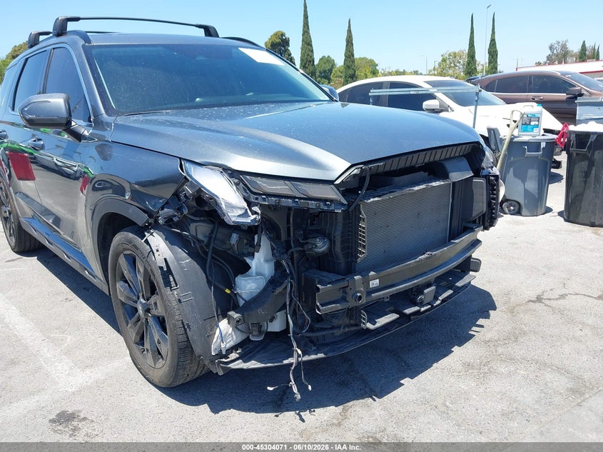 2024 Hyundai Palisade VIN KM8R34GE2RU745101 IAAI salvage auction — FRONT END, Salvage Title, sold $9,000 on 2026-08-20 (photo 6)