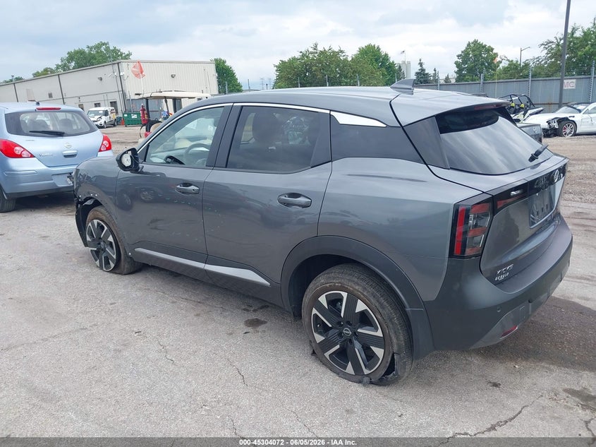2025 Nissan Kicks VIN 3N8AP6CBXSL335938 IAAI salvage auction — FRONT END, Salvage Title, sold $8,500 on 2026-07-05 (photo 3)