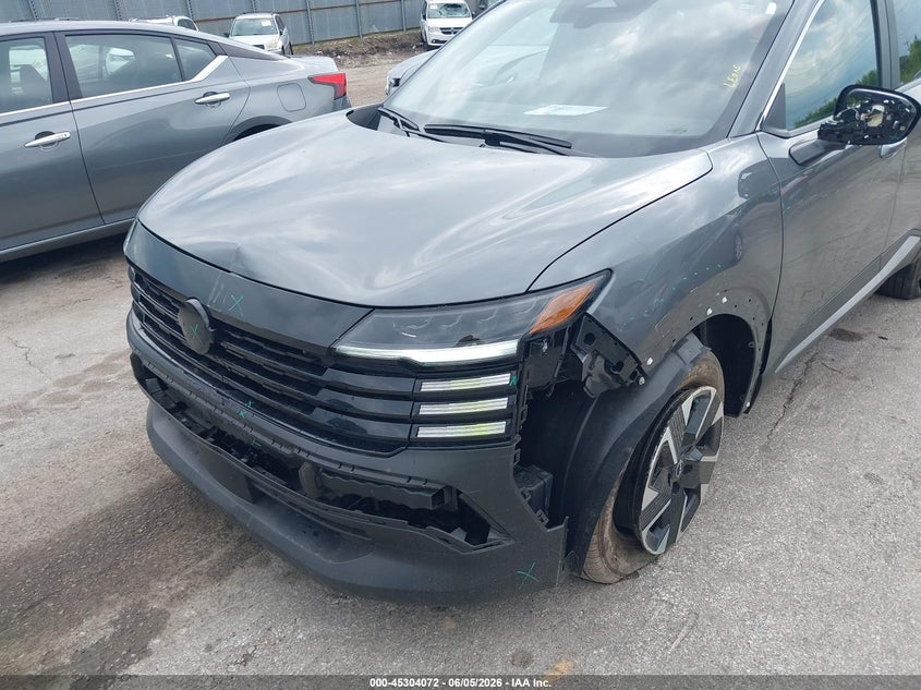 2025 Nissan Kicks VIN 3N8AP6CBXSL335938 IAAI salvage auction — FRONT END, Salvage Title, sold $8,500 on 2026-07-05 (photo 6)