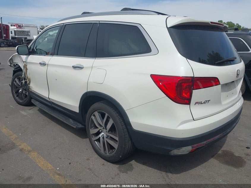 2016 Honda Pilot VIN 5FNYF6H0XGB103320 IAAI salvage auction — FRONT END, Salvage Title, sold $4,425 on 2026-07-09 (photo 3)