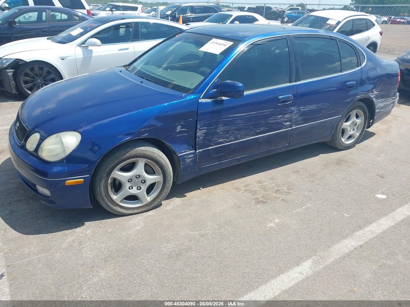 1998 Lexus Gs 300 VIN JT8BD68S1W0003471 IAAI salvage auction — SIDE, Salvage (Tennessee), sold $300 on 2026-07-21 (photo 2)