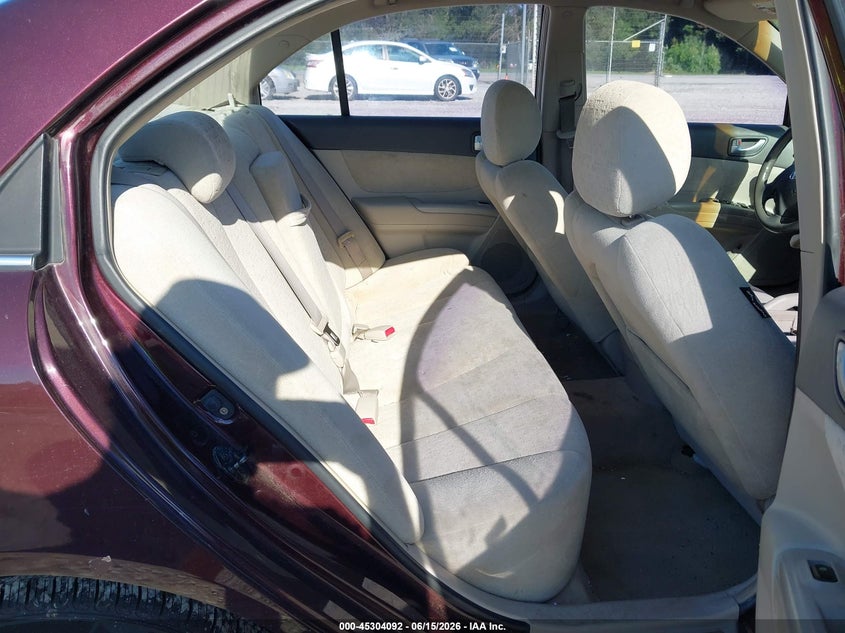 2006 Hyundai Sonata VIN 5NPEU46F16H093720 IAAI salvage auction — LEFT SIDE, Salvage (Alabama), sold $500 on 2026-07-06 (photo 8)