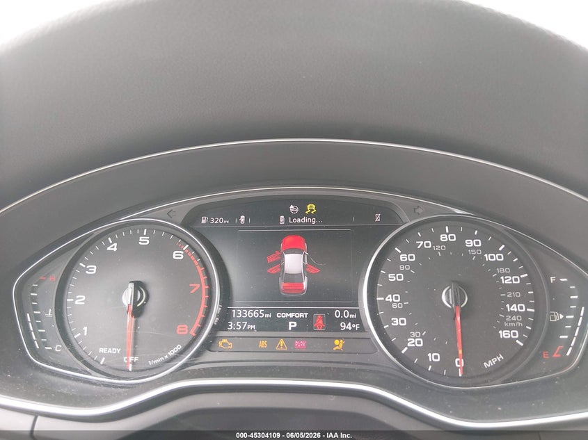 2019 Audi A4 VIN WAUGMAF47KN012054 IAAI salvage auction — LEFT REAR, Salvage Title, sold $1,950 on 2026-07-21 (photo 7)